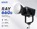 Amaran RAY 660c OmniColor COB LED Light | 660W Full Color IP54 Professional