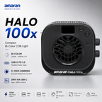 Amaran Halo 100x Bi-Color COB LED Light | 100W Ultra Compact
