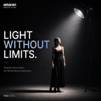 Amaran Halo 200x Bi-Color COB LED Light | 200W Compact Studio Light