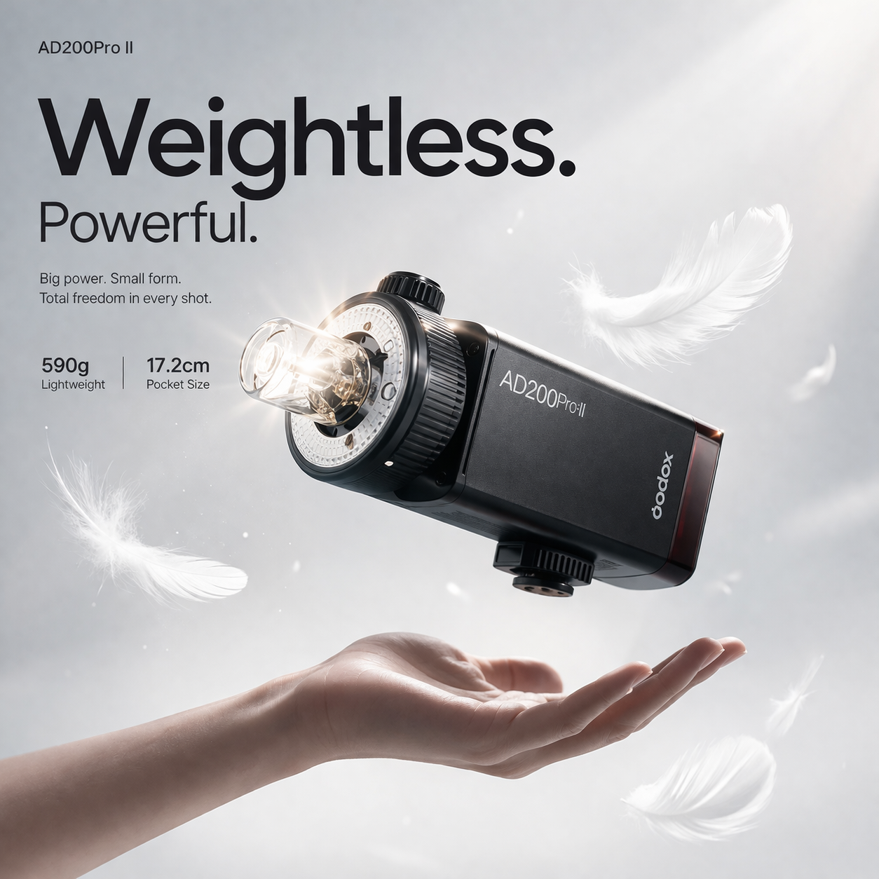 Weightless. Powerful.