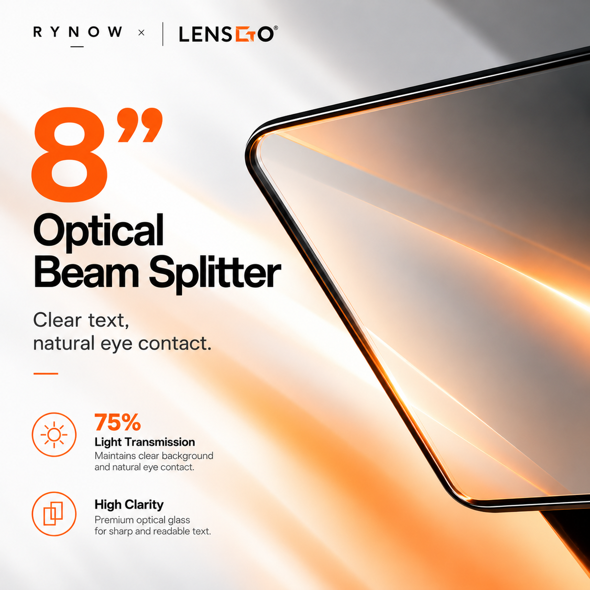 LENSGO TCQI 8: Clear Scripts, Natural Eye Contact
