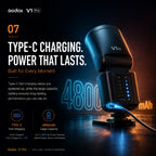 Godox V1 Pro — TTL Round Head Speedlite | 76Ws, HSS 1/8000s, Type-C
