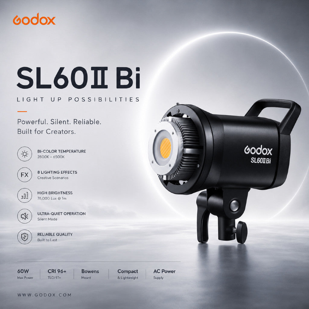 Godox SL60II Bi - Studio LED Video Light