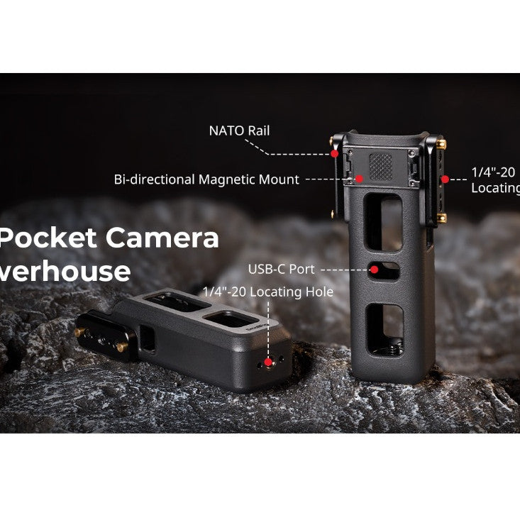 SmallRig 6006 Cage for DJI Osmo Pocket 4P / 4 / 3 & Xtra Muse Extended Version Camera Cage
