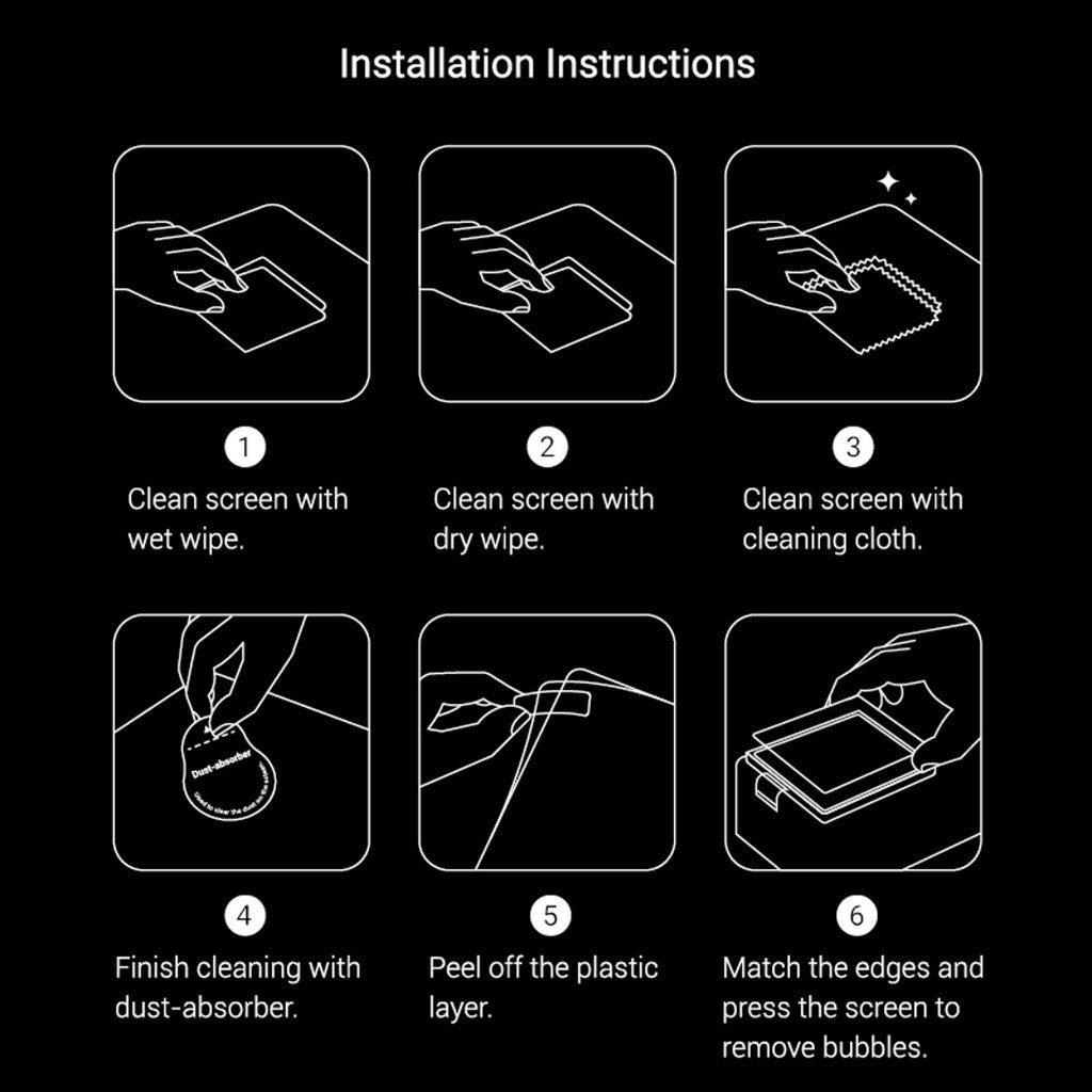 SmallRig 5803 Screen Protector for FUJIFILM X100VI X100V X-E4 X-T4 X-T5 RICOH GR IV | 0.3mm Tempered Glass | 3-Pack