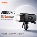Godox AD800Pro — Outdoor Flash | 800Ws, TTL, HSS 1/8000s, 2.4G Wireless