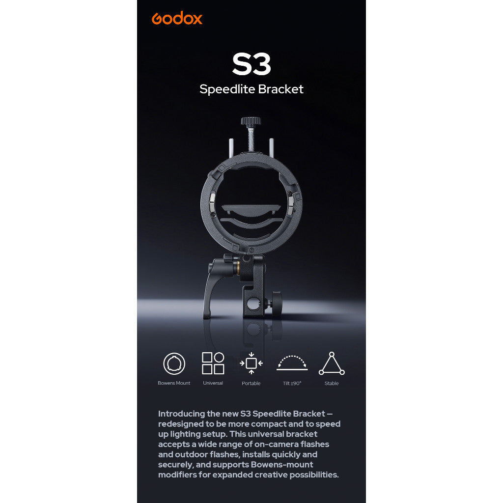 Godox S3 - Universal Flash Holder
