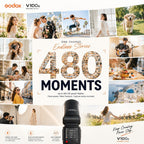 Godox V100 — TTL Round Head Speedlite | 100Ws, HSS 1/8000s, Touchscreen, 2.4G