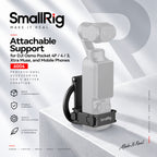 SmallRig 6004 MagSafe Magnetic Mount / Attachable Support for DJI Osmo Pocket 4P / 4 / 3, Xtra Muse & Mobile Phones