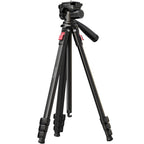 SmallRig 5474 Video Tripod 172cm Aluminum Tripod with Fluid Head 5kg Load Quick Release Plate