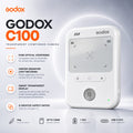 Godox C100 Transparent Viewfinder Camera Pure Optical Viewfinder Center-Weighted Light Metering