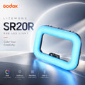 Godox Litemons SR20R Portable RGB LED Ring Light for Photography, Video Recording & Live Streaming
