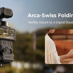 SmallRig 6009 Attachable Backplate Support for DJI Osmo Pocket 4P / Pocket 4 Magnetic Mount Cage