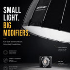 Amaran RAY 120c RGB COB LED Video Light 120W Full Color Portable Photography Light 599g