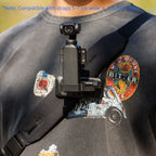 SmallRig 6052 Backpack Strap Clip Mount for DJI Osmo Pocket 4 / 3 Hands-Free POV