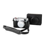 SmallRig 5622 Camera Leather Case Kit for FUJIFILM X100VI Black Half Case with Flip Cover Shoulder Strap