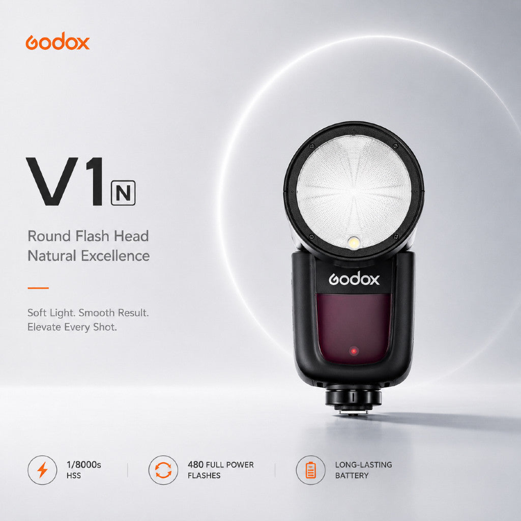 Godox V1 - TTL Round Head Speedlite
