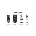 Godox V1 Pro — TTL Round Head Speedlite | 76Ws, HSS 1/8000s, Type-C
