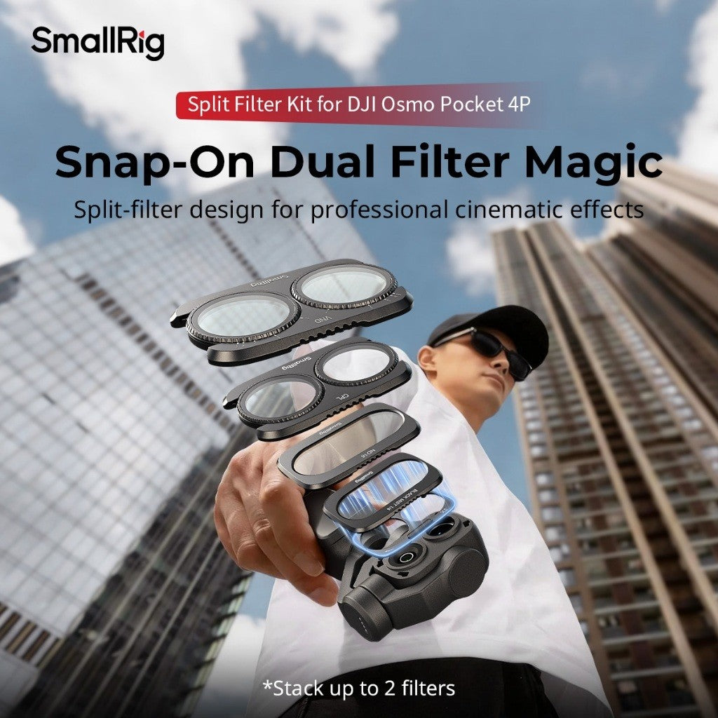 SmallRig Split Filter Kit for DJI Osmo Pocket 4P 6477