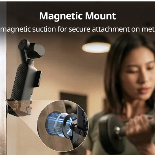 SmallRig 6004 MagSafe Magnetic Mount / Attachable Support for DJI Osmo Pocket 4P / 4 / 3, Xtra Muse & Mobile Phones