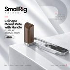 SmallRig L-Shape Mount Plate with Handle for FUJIFILM X100VI / X100V (Sliver) 4804