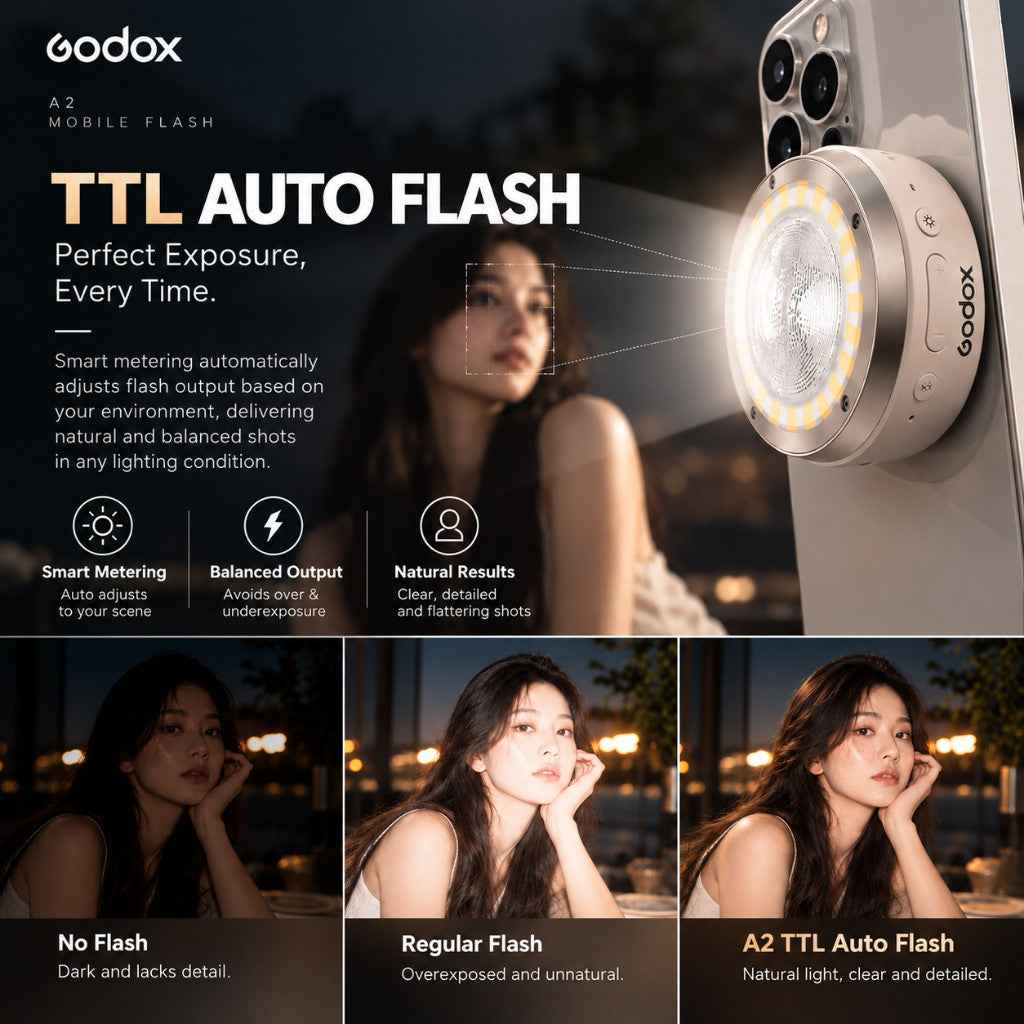 Godox A2: Let TTL Handle the Flash