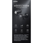 Godox SK400III — Studio Strobe | 400Ws, 10W LED Modelling Lamp, 2.4G Wireless