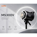 Godox MS300V — Studio Strobe | 300Ws, LED Modelling Lamp, Bowens Mount