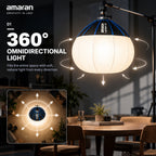 amaran Lantern 65 65cm Omnidirectional Bowens Mount Softbox 360° Soft Ambient Light Quick Press Mount