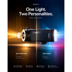 Godox AD200Pro II — Pocket Flash | 200Ws, Bi-Color Modelling, TTL, HSS