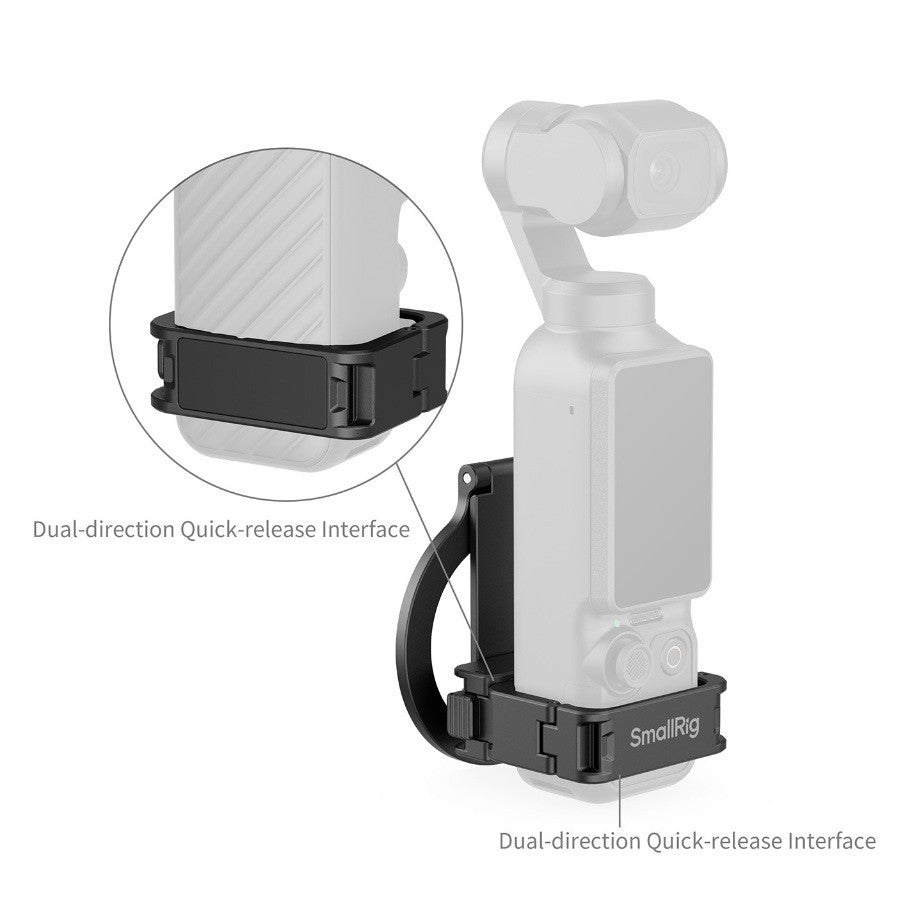 SmallRig 6004 MagSafe Magnetic Mount / Attachable Support for DJI Osmo Pocket 4P / 4 / 3, Xtra Muse & Mobile Phones