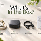 BOYA BOYACARE RING Smart Health Ring Heart Rate SpO2 HRV Sleep Tracking 5ATM Water Resistant