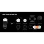 Godox V1 Mid — TTL Round Head Speedlite | HSS 1/8000s, 650 Flashes, Fast Recycle