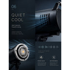 Godox MS300V — Studio Strobe | 300Ws, LED Modelling Lamp, Bowens Mount
