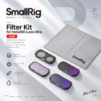 SmallRig 6688 Filter Kit for Insta360 Luna Ultra ND16 ND64 ND128 CPL Filter
