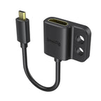 SmallRig 3021 Ultra Slim 4K HDMI Adapter Cable D to A Micro HDMI Type D Male to HDMI Type A Female
