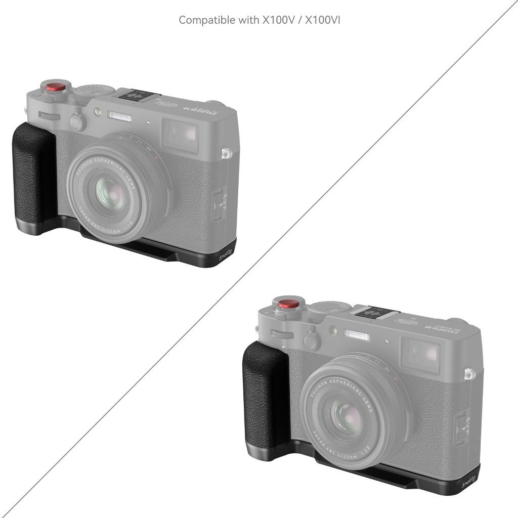 SmallRig 4556B L-Shape Mount Plate with Handle for FUJIFILM X100VI X100V Black