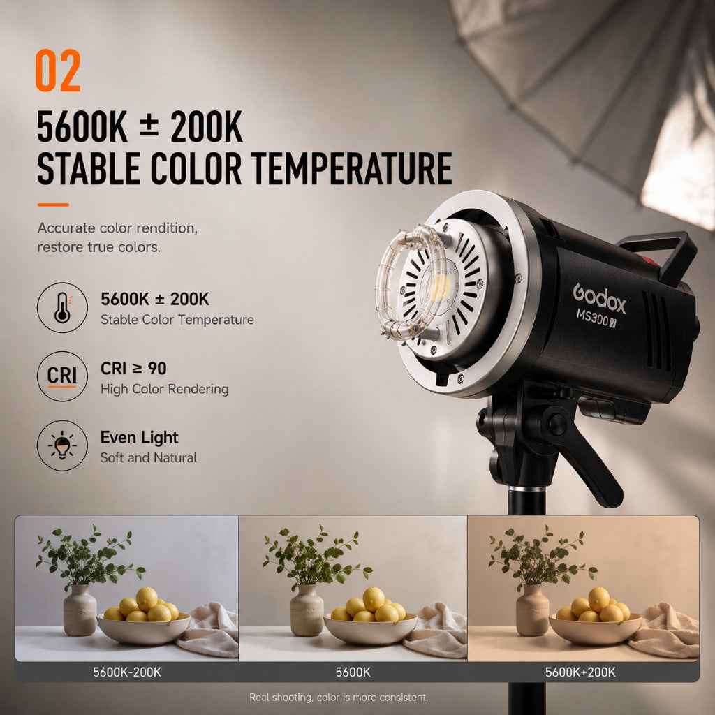Stable Flash Colour Temperature