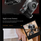 SmallRig 4555B L-Shape Mount Plate with Handle for FUJIFILM X100VI /X100V Silver