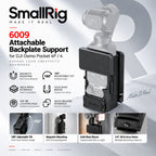 SmallRig 6009 Attachable Backplate Support for DJI Osmo Pocket 4P / Pocket 4 Magnetic Mount Cage