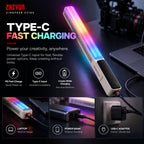 ZHIYUN CINEPEER CF100 100W RGB Light Stick Portable with Built-in Battery