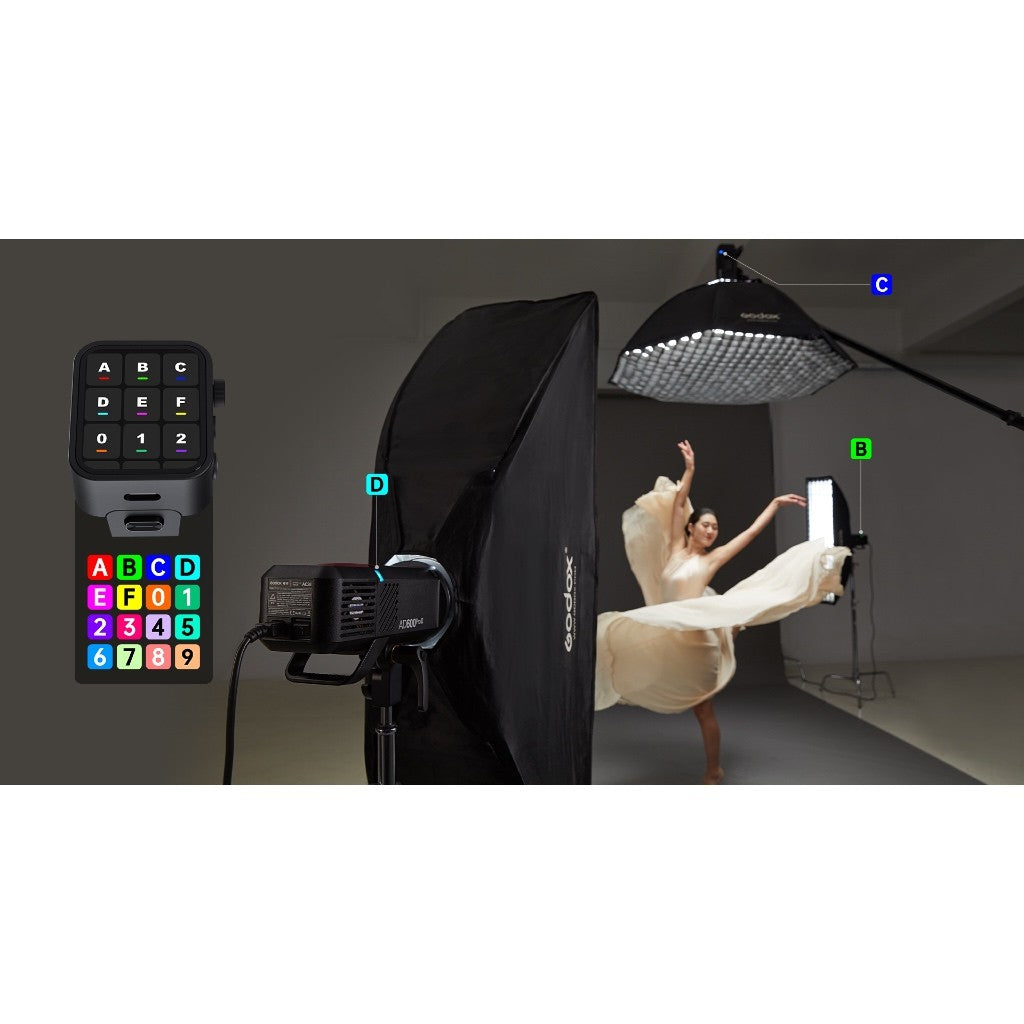 Godox AD600Pro II 600Ws Outdoor Flash TTL HSS 2.4G Wireless Strobe Studio Light with Battery