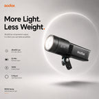 Godox RS100Bi / RS100R 100W Portable LED Video Light Built-in Battery S-Mount NFC App Control