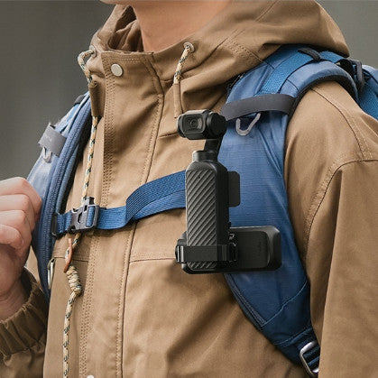 SmallRig 6052 Backpack Strap Clip Mount for DJI Osmo Pocket 4 / 3 Hands-Free POV