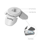 SmallRig 6794 Mini Tripod for Action Cameras｜Auto-Deploy Magnetic Legs｜1/4"-20 Mount｜White