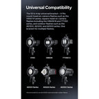 Godox S3 — Speedlite Bracket with Bowens Mount Adapter | Universal Flash Holder