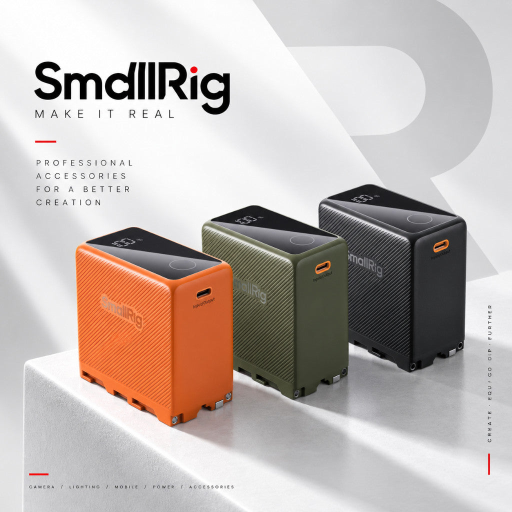 SmallRig NP-F970 USB-C Rechargeable Camera Battery 10500mAh 76.65Wh – 4469 / 4576 / 4577