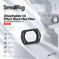 SmallRig 5828 Attachable 1/4 Black Mist Filter for DJI Osmo Pocket 4 / Pocket 3