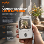 Godox C100 Transparent Viewfinder Camera Pure Optical Viewfinder Center-Weighted Light Metering