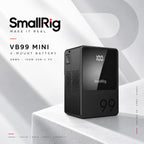 SmallRig VB99 Mini V Mount Battery 99Wh 100W USB-C PD – 3580B